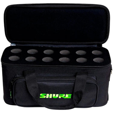 Funda Shure Acojinada P/ 12 Microfonos, Sh-micbag12